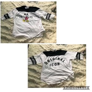 a mickey mouse shirt